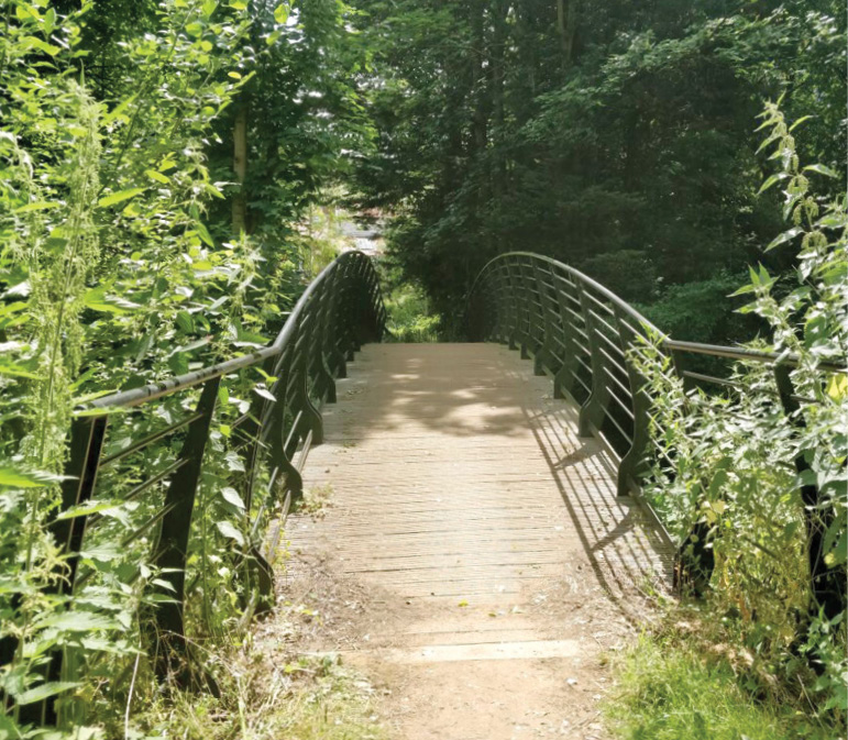 Green Infrastructure provided using developer funding at Colney/Bowthorpe