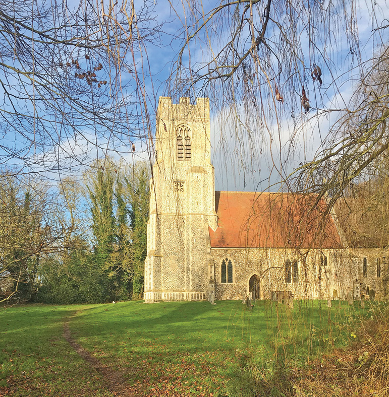 Decorative image: St Mary's Church, Burgh-next-Aylsham