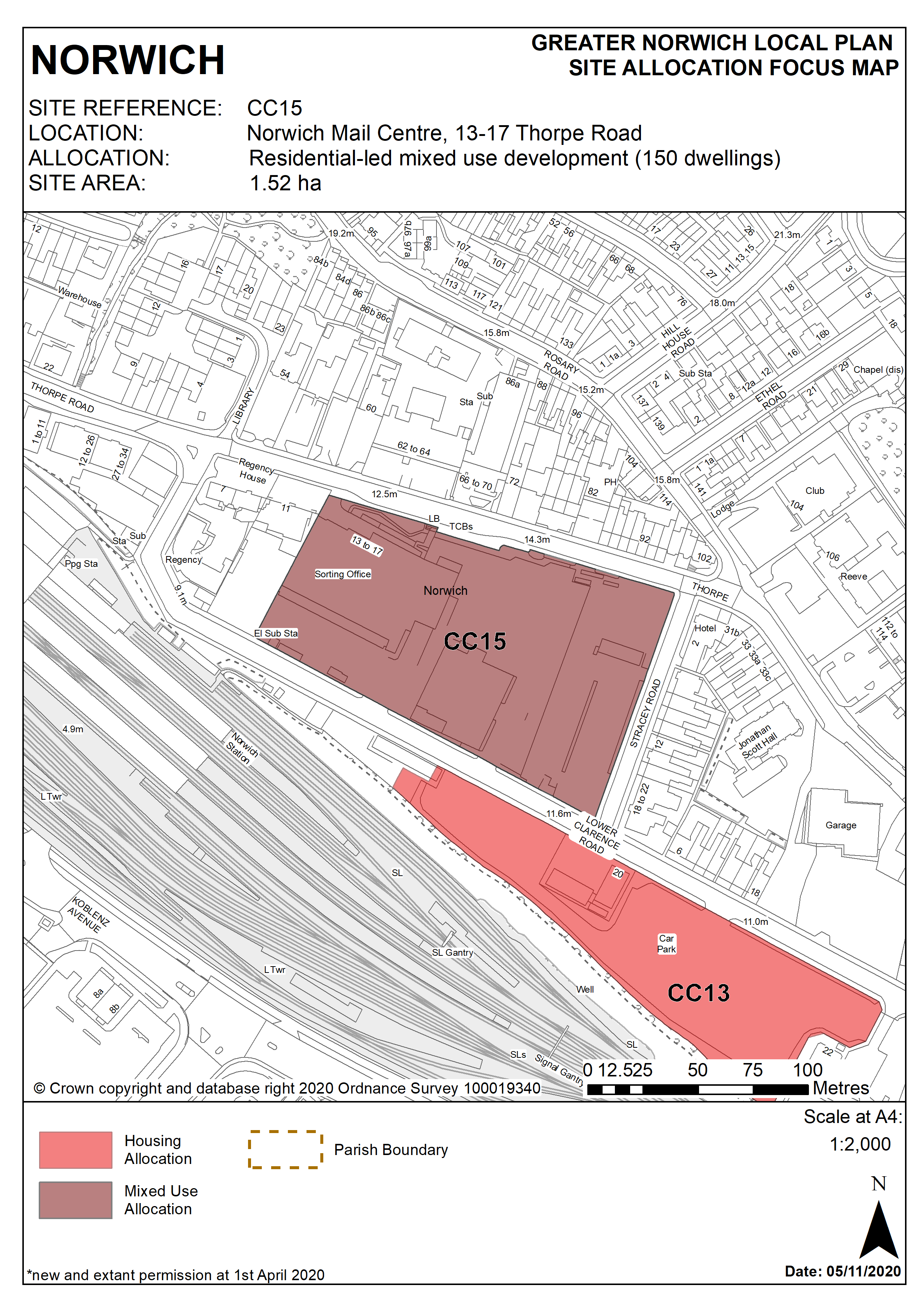 CC15 Policy Map