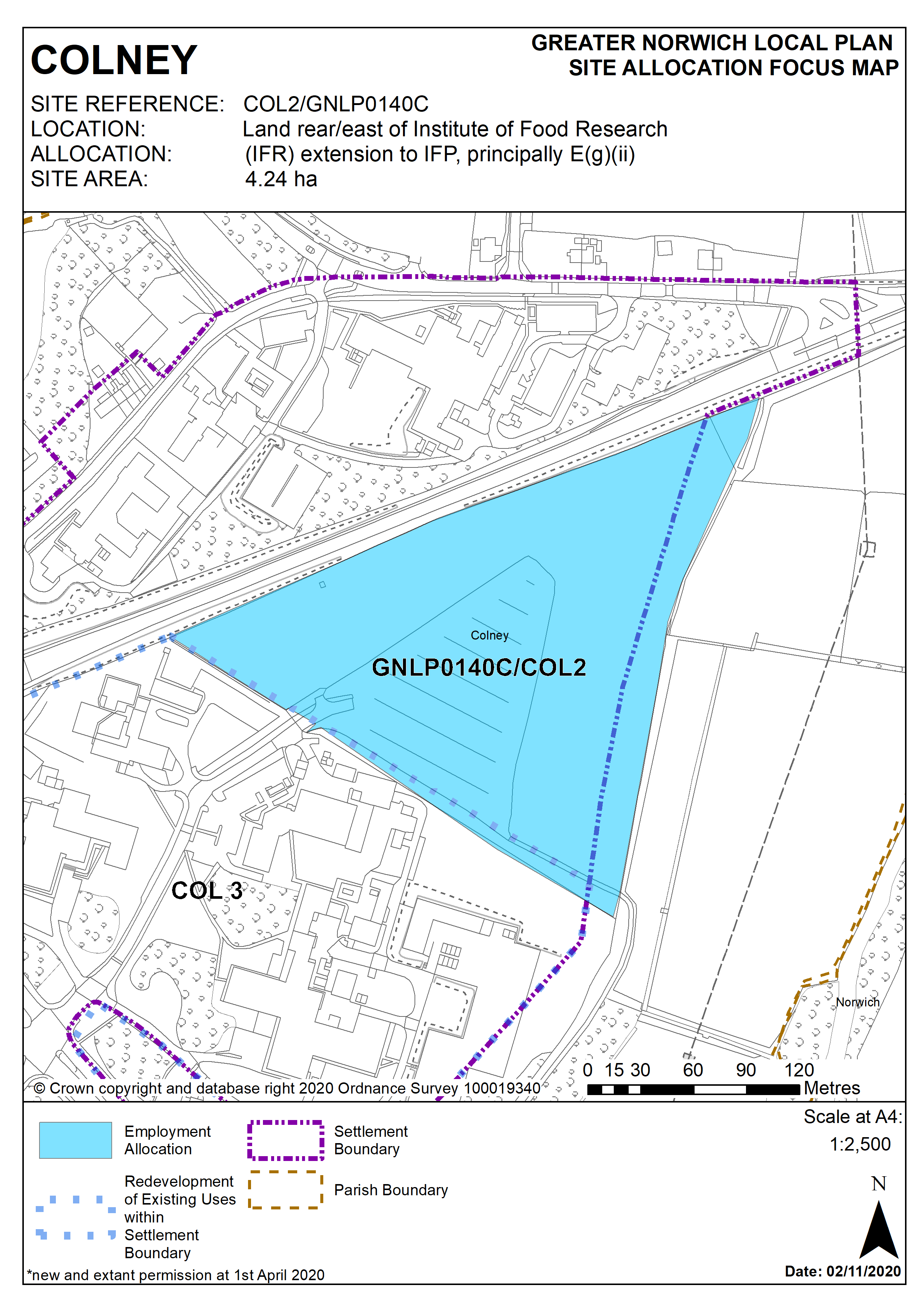 COL2 Policy  Map