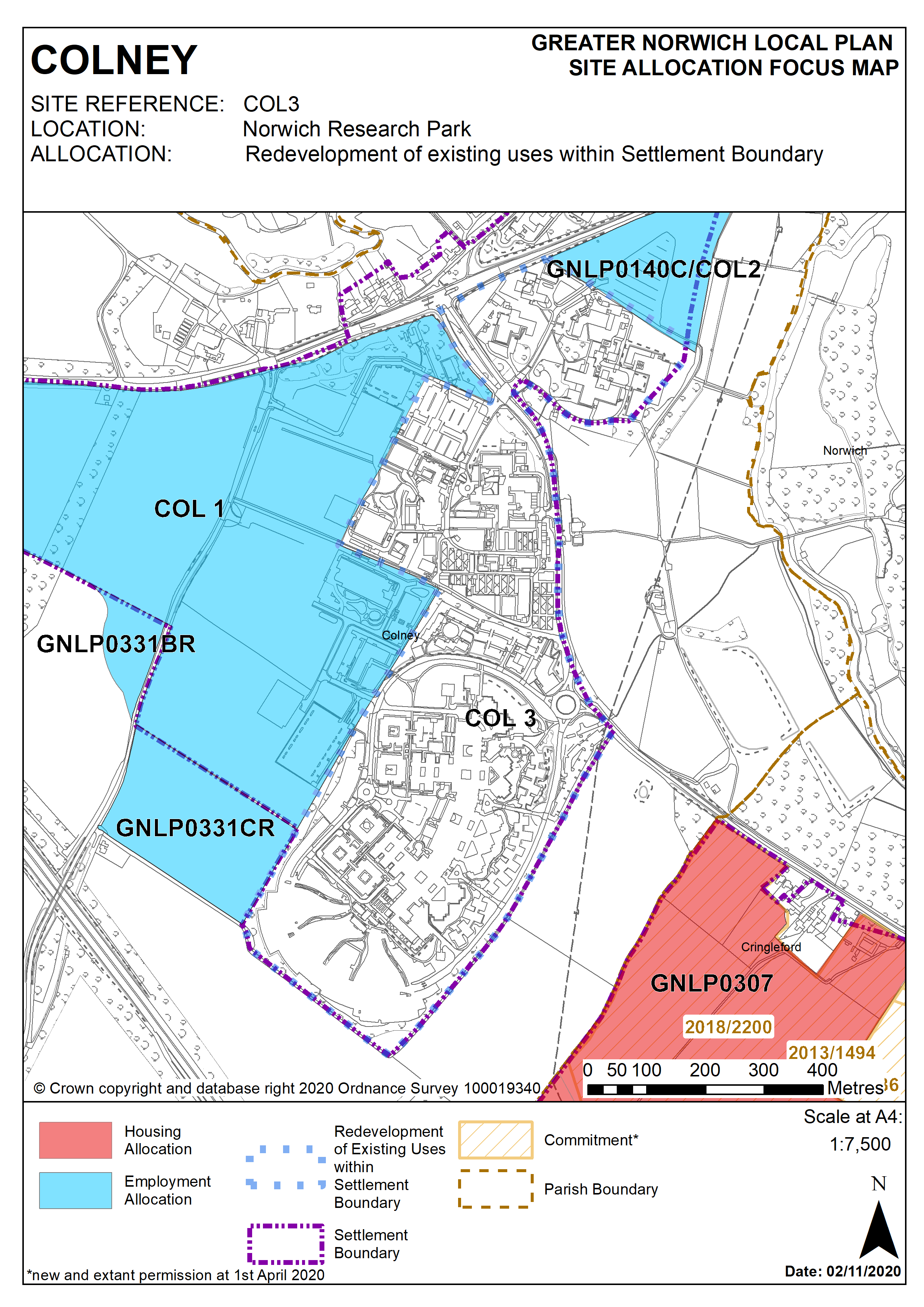 COL 3 Policy Map