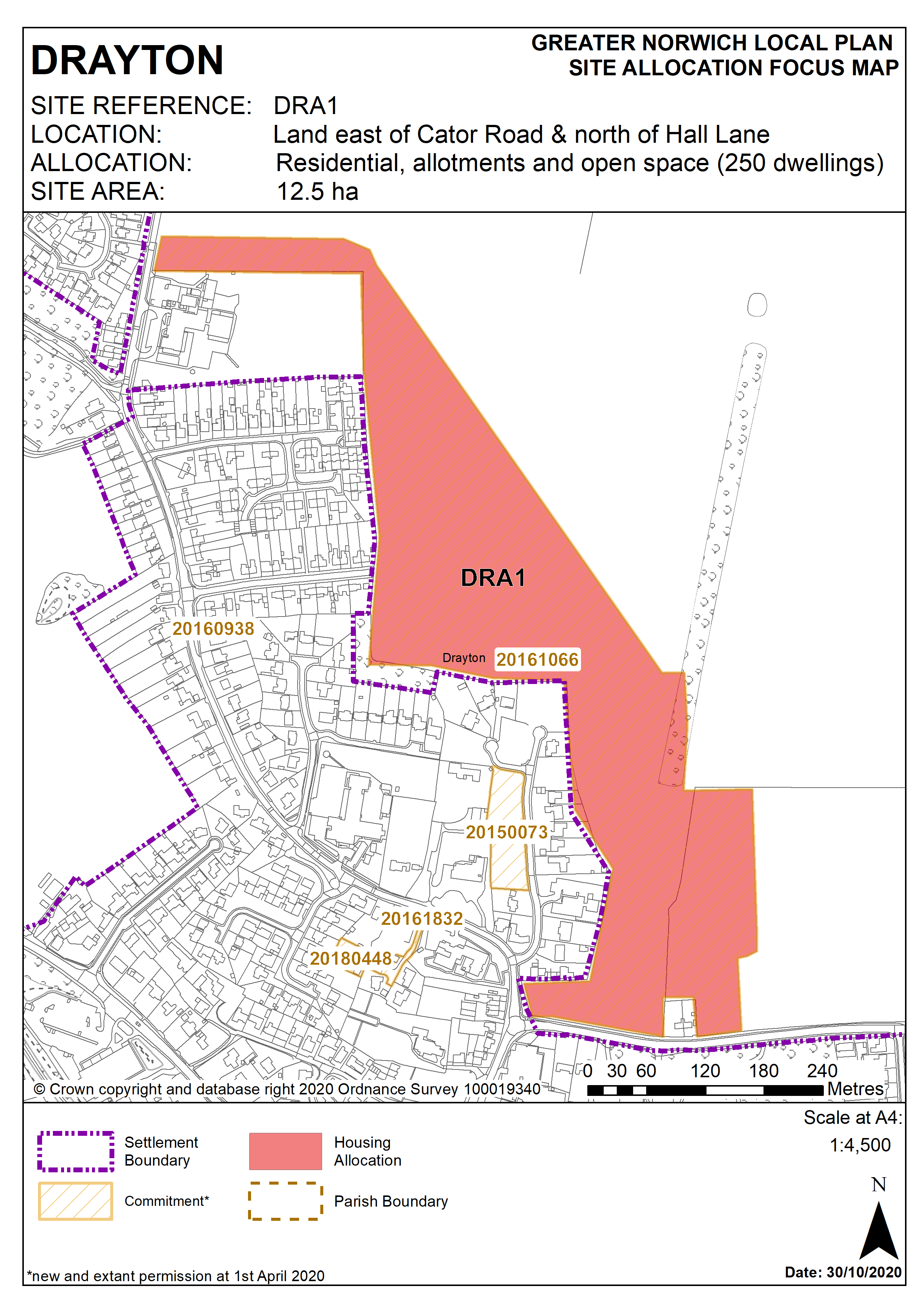 DRA1 Policy Map