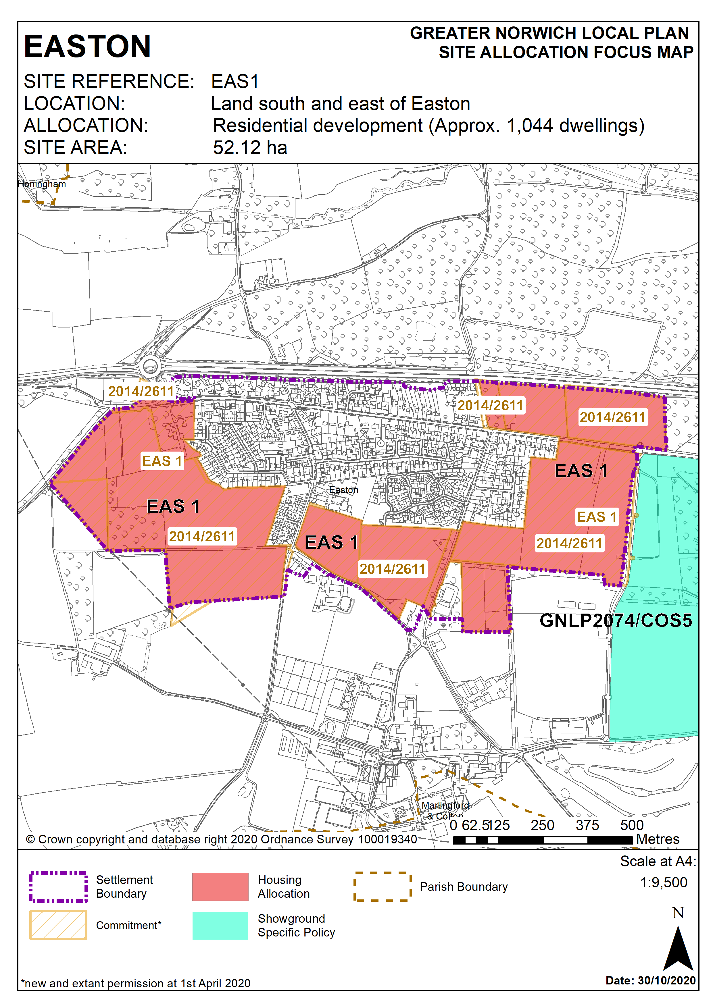 EAS1 Policy Map