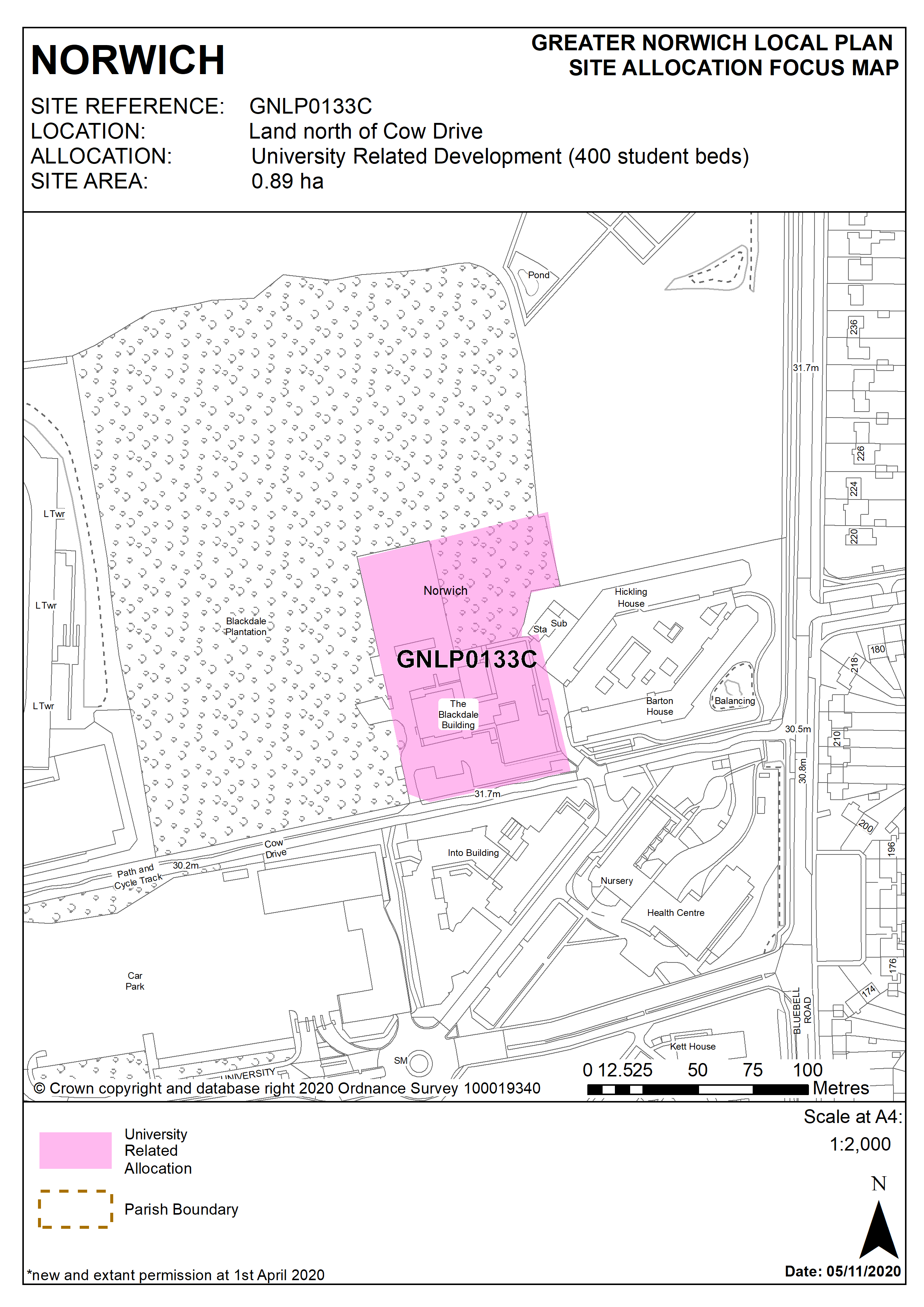 Policy Map for GNLP0133C