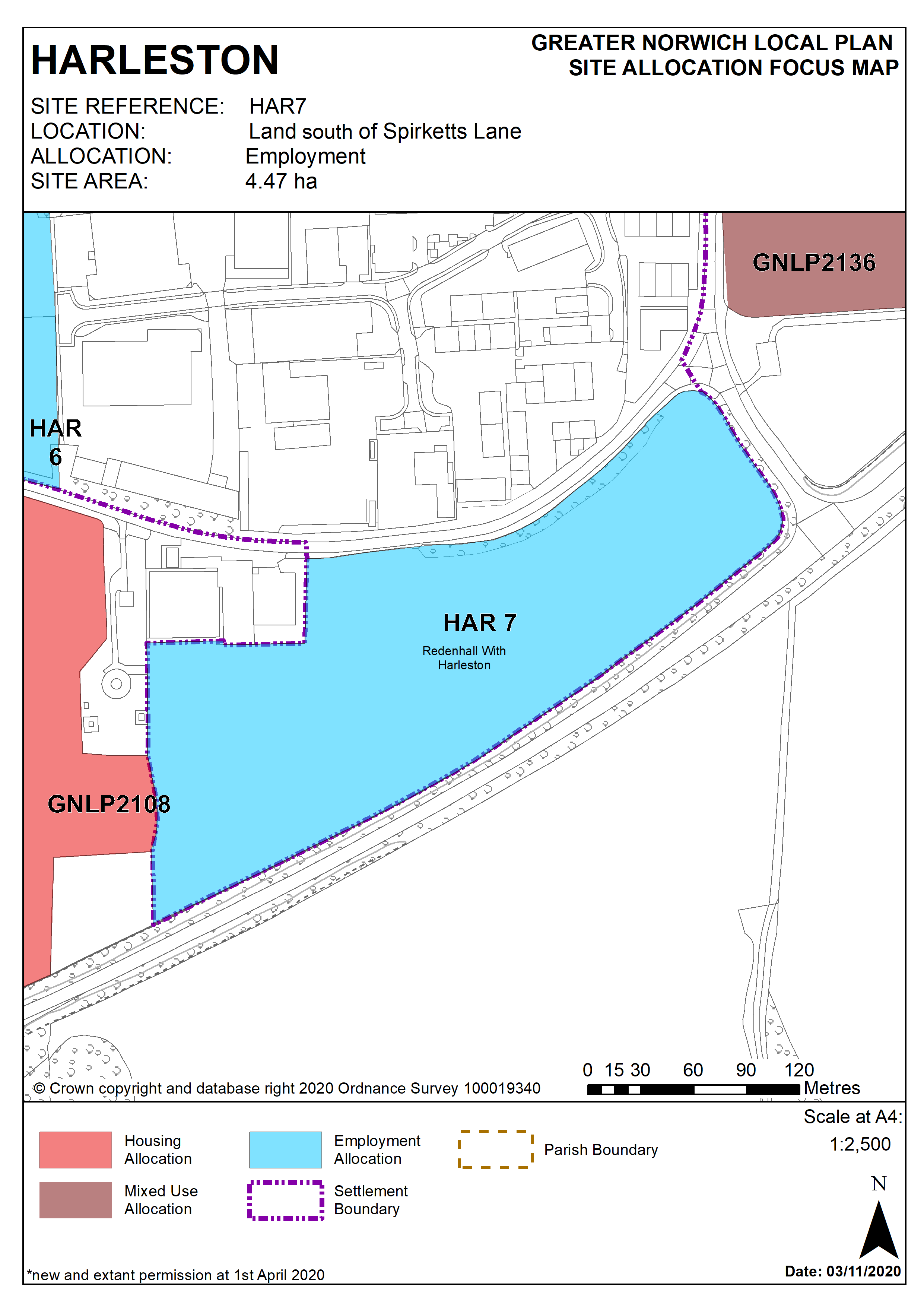 HAR 7 Policy Map