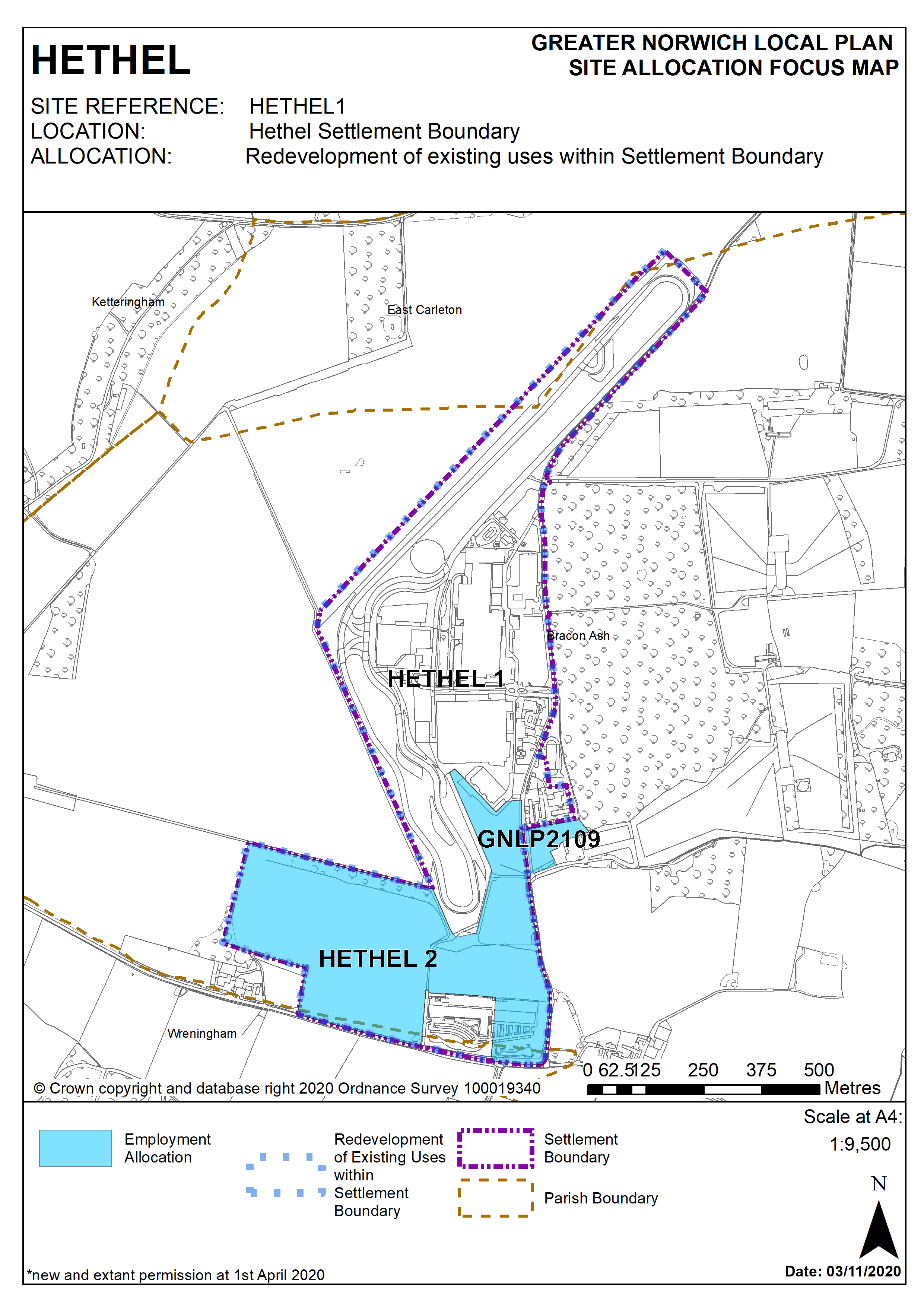 Hethel 1 Policy Map