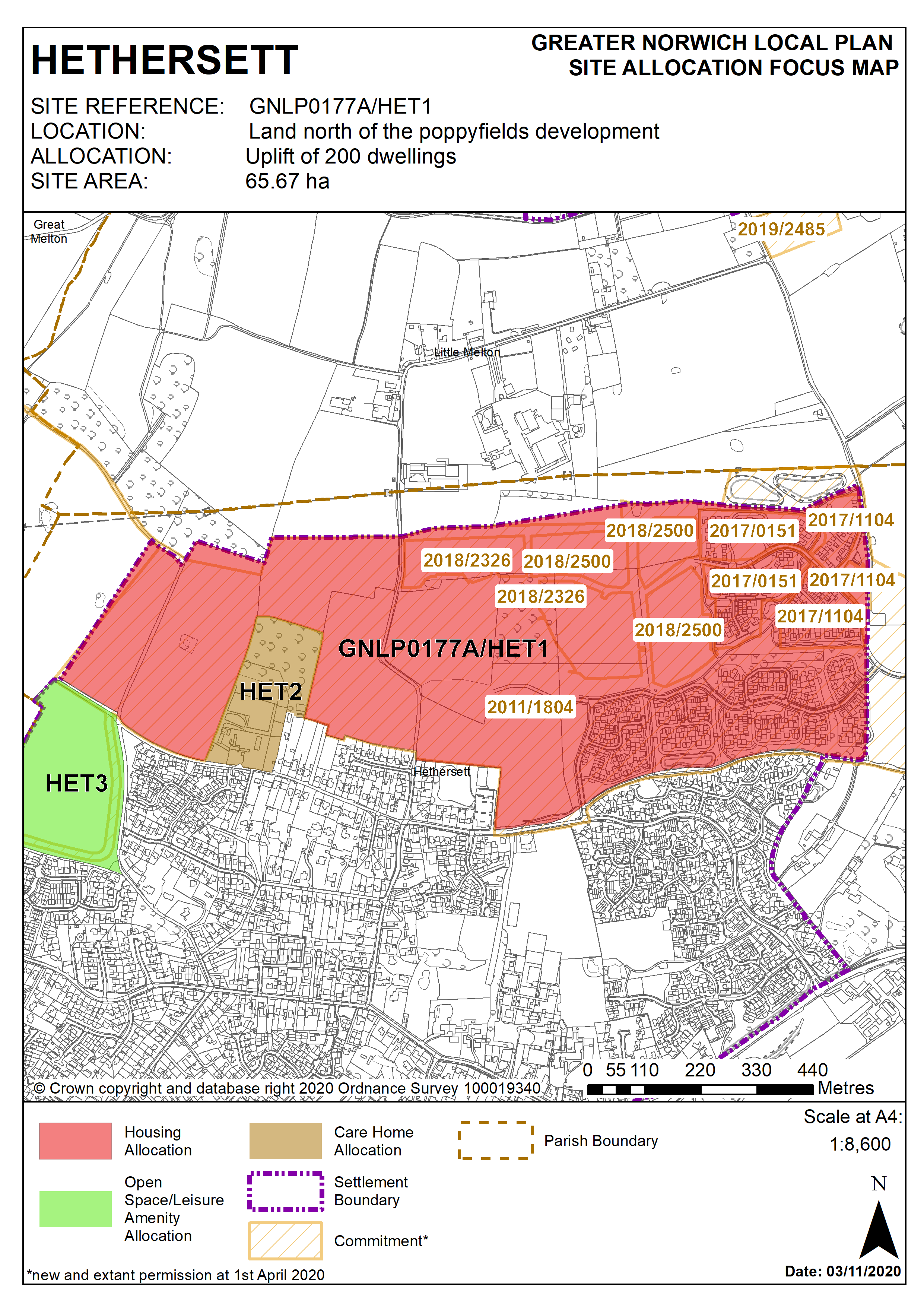 HET 1 Policy Map