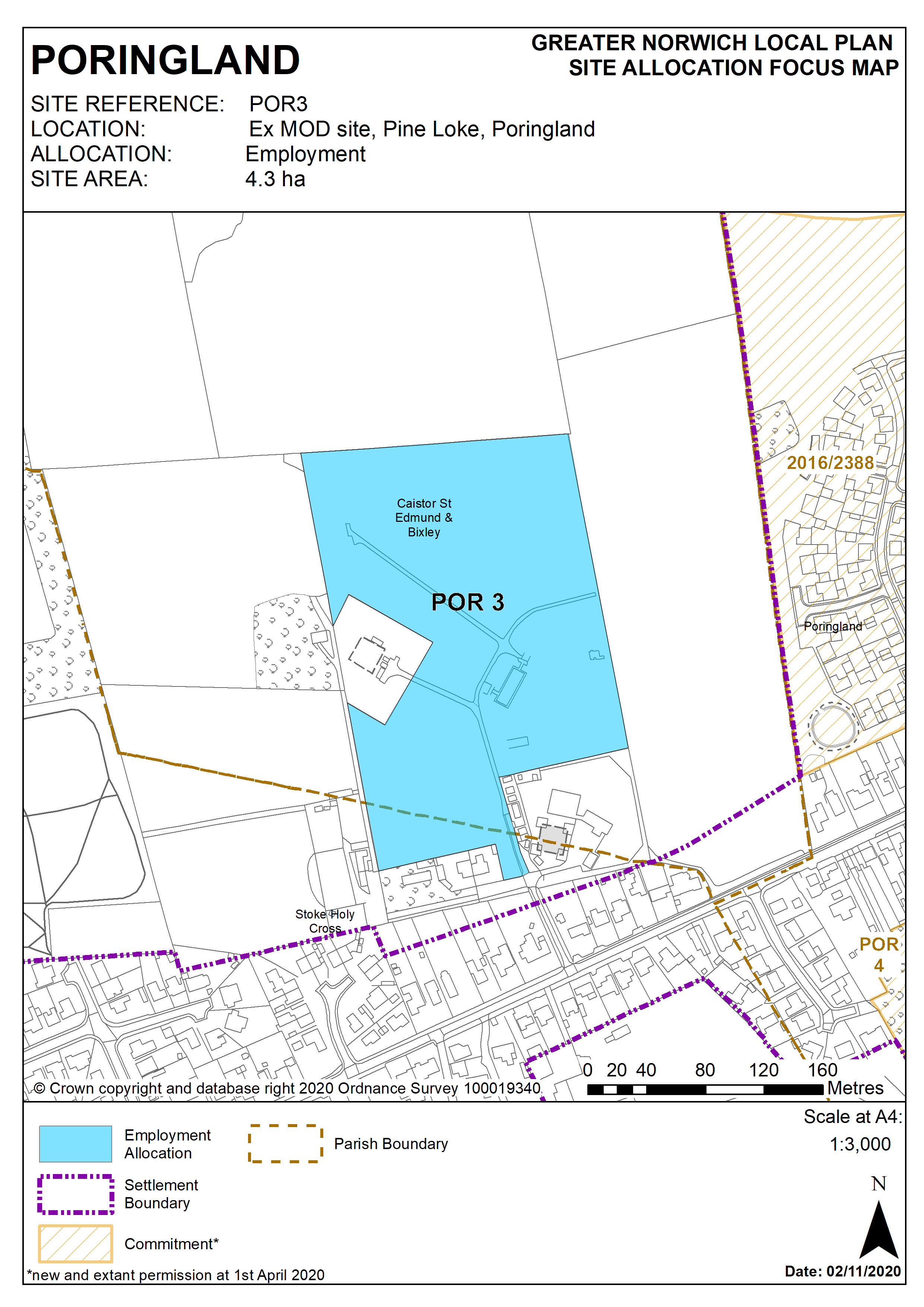 POR 3 Policy Map